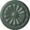 Ekena Millwork Olivia Ceiling Medallion (Fits Canopies up to 2 1/8"), Hand-Painted Cloud Burst, 7 7/8"OD x 1 1/8"P CM07OLCBF - alternate 1